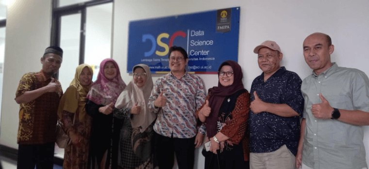 Tim Vocharu diterima Profesor Data Science Center UI di Laboratorium Pertamina, 6 Januari 2026